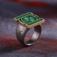 NEW Green Lantern Metal Ring