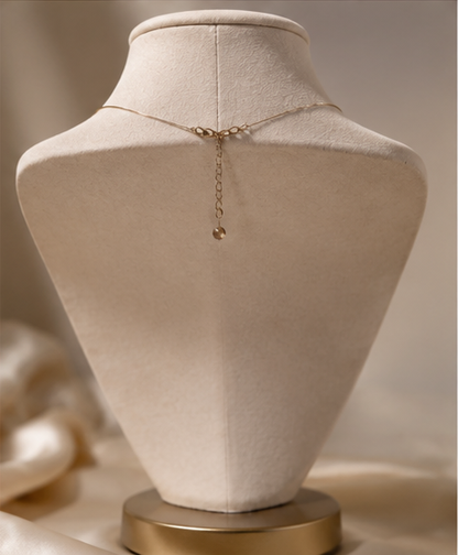 Crystal Drop Lariat Necklace