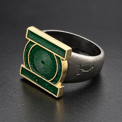 NEW Green Lantern Metal Ring