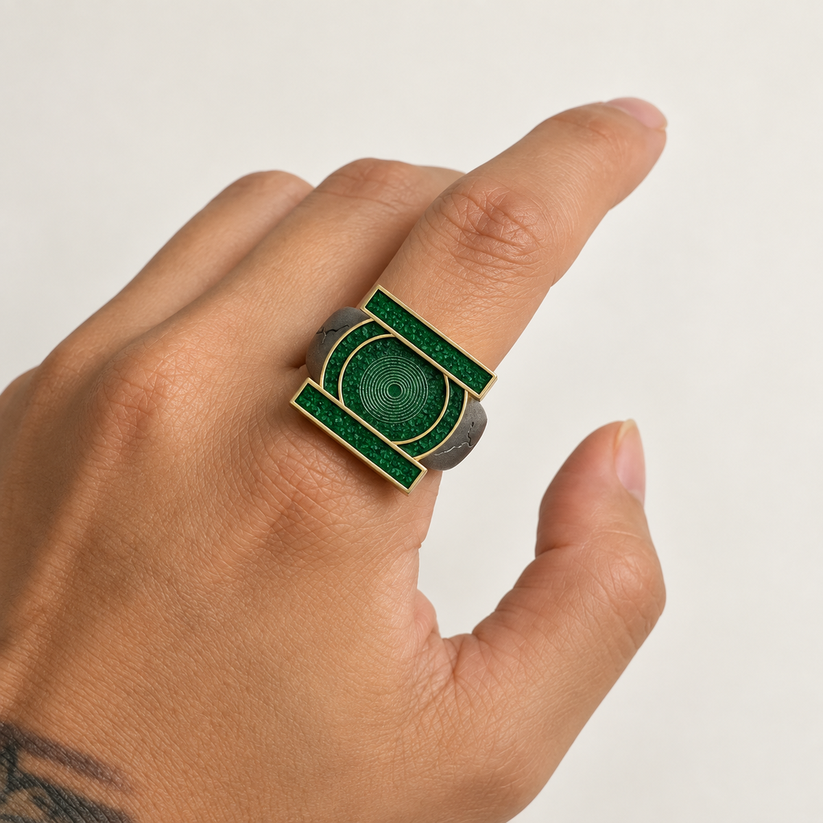 NEW Green Lantern Metal Ring